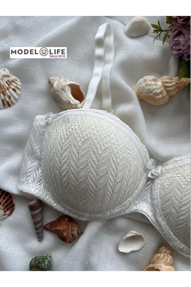 حمالة صدر مزدوجة الأربطة بدون تفاصيل داخلية مبطنة - 5