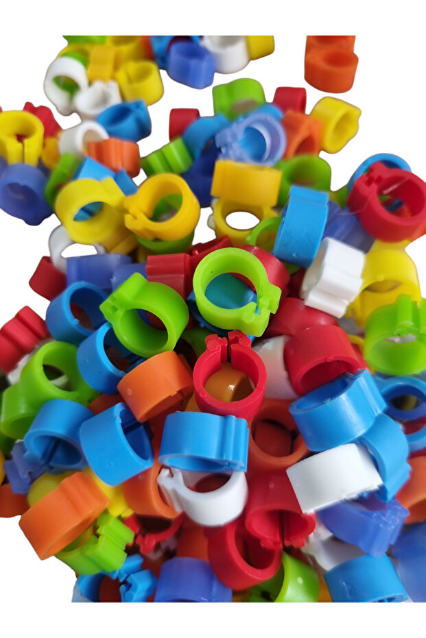 Pigeon Foot Clips 50 Pieces Mixed Color Bracelet Studs
