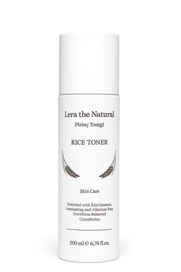Lera The Natural Pirinç Mayası Beyazlatıcı Aydınlatıcı Leke Karşıtı Nemlendirici Tonik