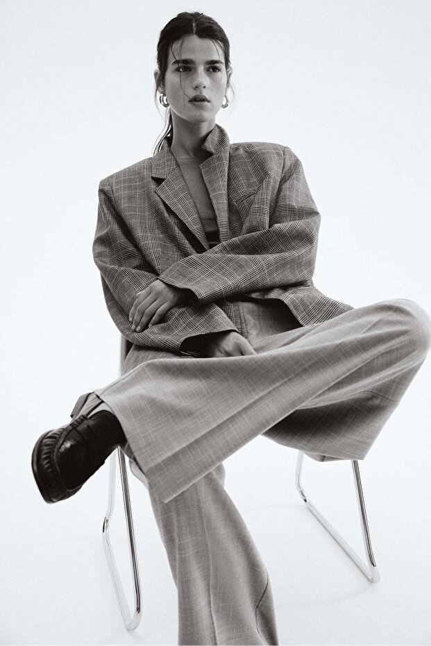 سترة من مزيج الكتان - 5