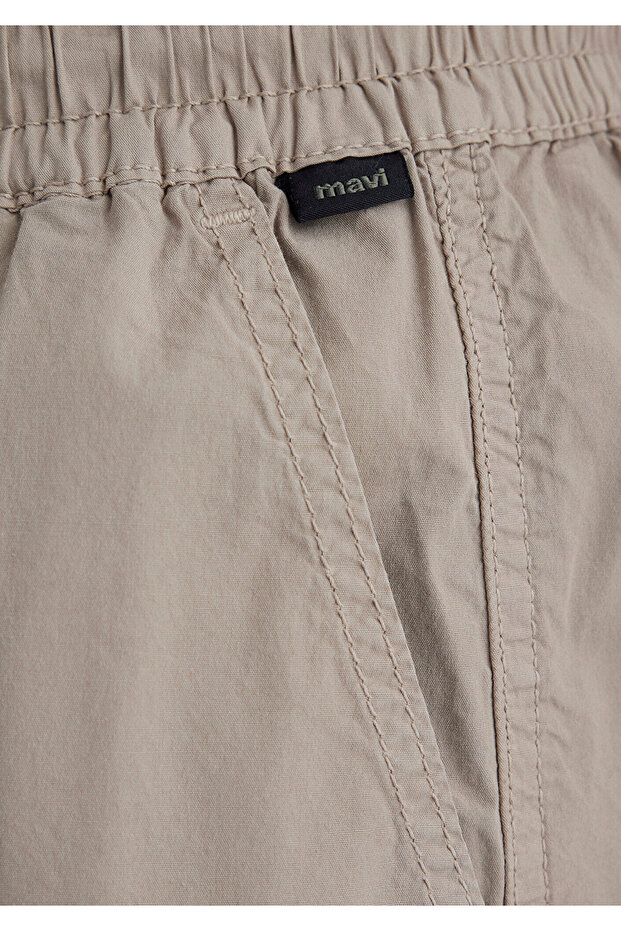 Bej Kargo Şort 0410269-80697 - 7