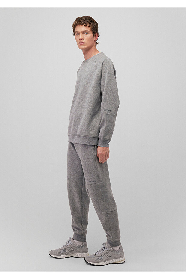 Gri Basic Eşofman Altı 0010387-80018 - 2