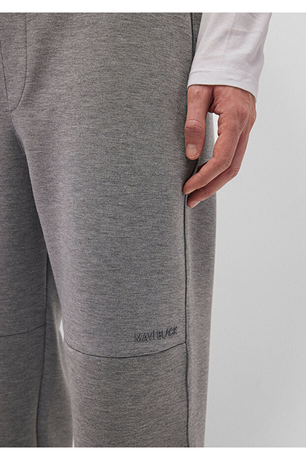 Gri Basic Eşofman Altı 0010387-80018 - 5