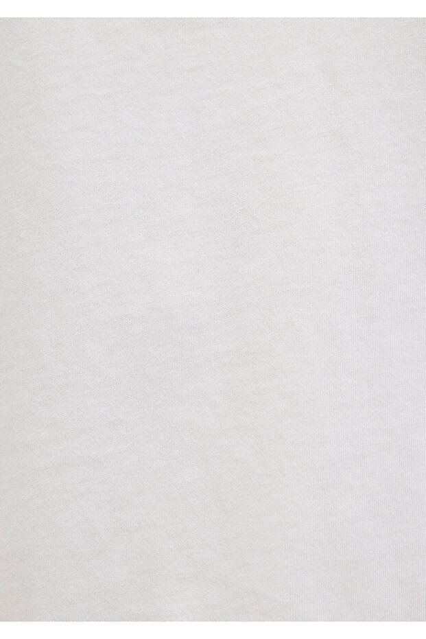 Ekru Basic Tişört Regular Fit / Normal Kesim 1600965-33389 - 8