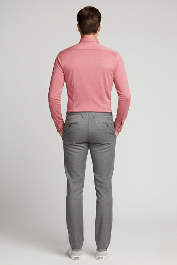 ÖRME ERKEK GÖMLEK Mercan - 2