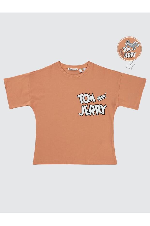 6-9 Years Girl's T-Shirt - Italian Clay Design