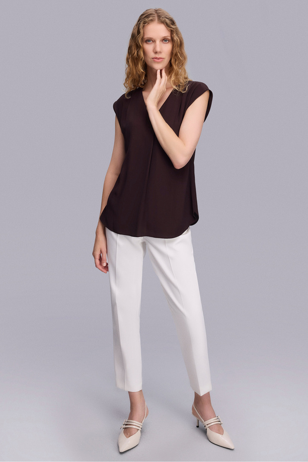 2141-2 BLUZ KAHVE - 5