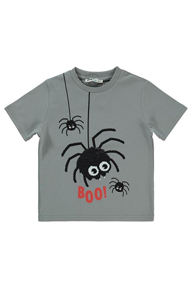 2-5 Years Boy Gray T-Shirt