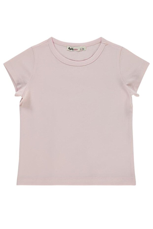 Basic T-Shirt for Ages 2-5 - Pink