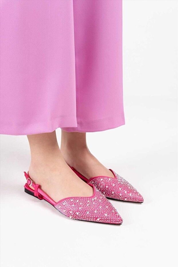 Kesal Women's Stoned Ballerinas