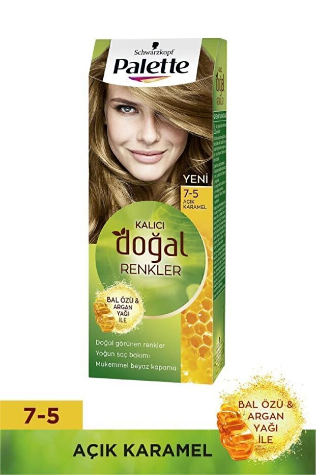 Kalıcı Doğal Renkler 7-5 Açık Karamel X 2 Adet - 3