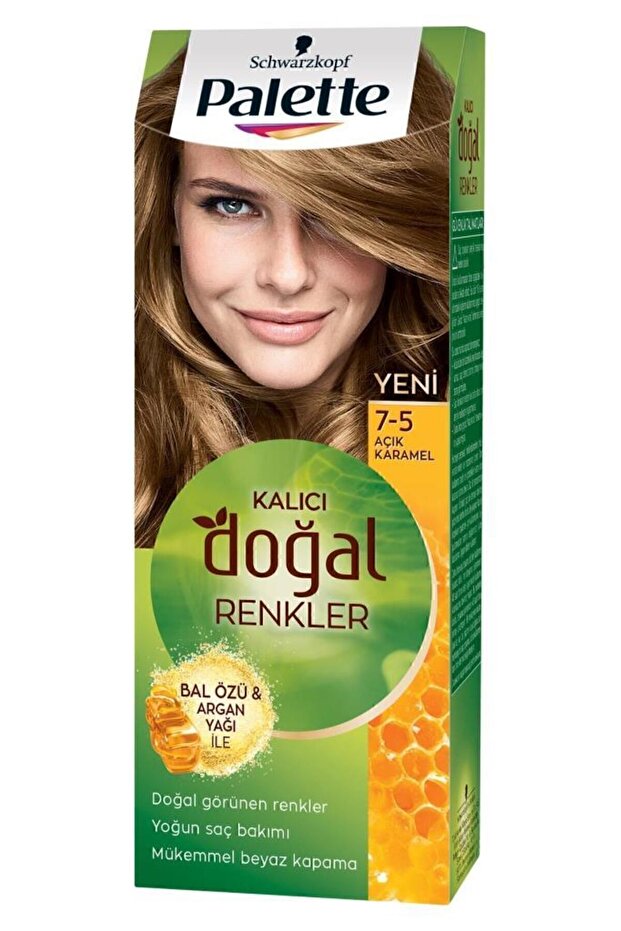 Kalıcı Doğal Renkler 7-5 Açık Karamel X 2 Adet - 4