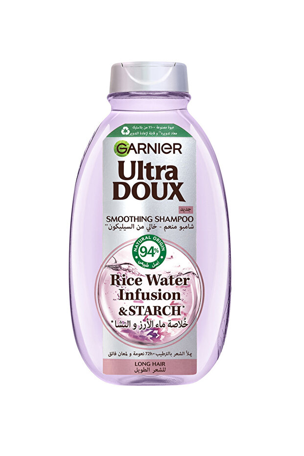 شامبو ألترا دو شاين مع خلاصة ماء الأرز والنشا، 400 مل - 1