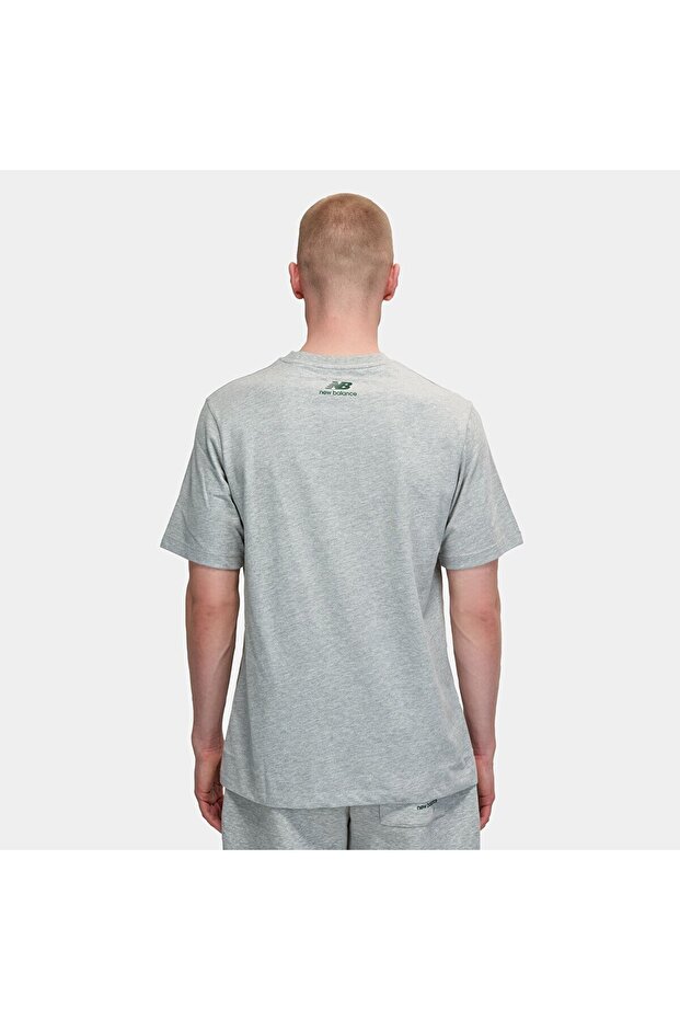 MNT3326 Gri Erkek Tişört - 3