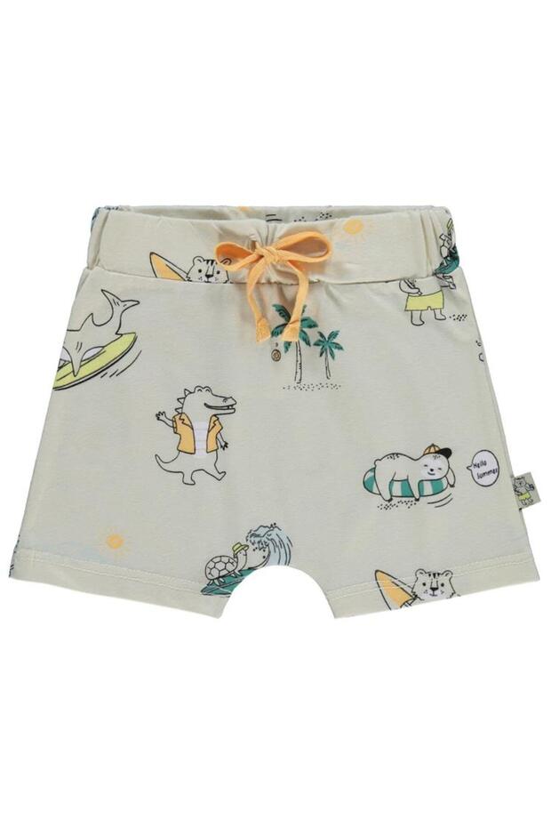 Baby Boy Shorts 6-18 Months Stone Color
