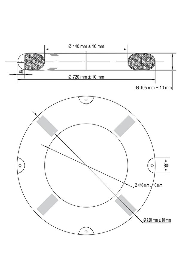 Can Simidi SOLAS/MED 2.5Kg W/Refl.Bant (Lsa Code) - 2