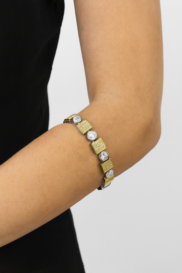Steel bracelet