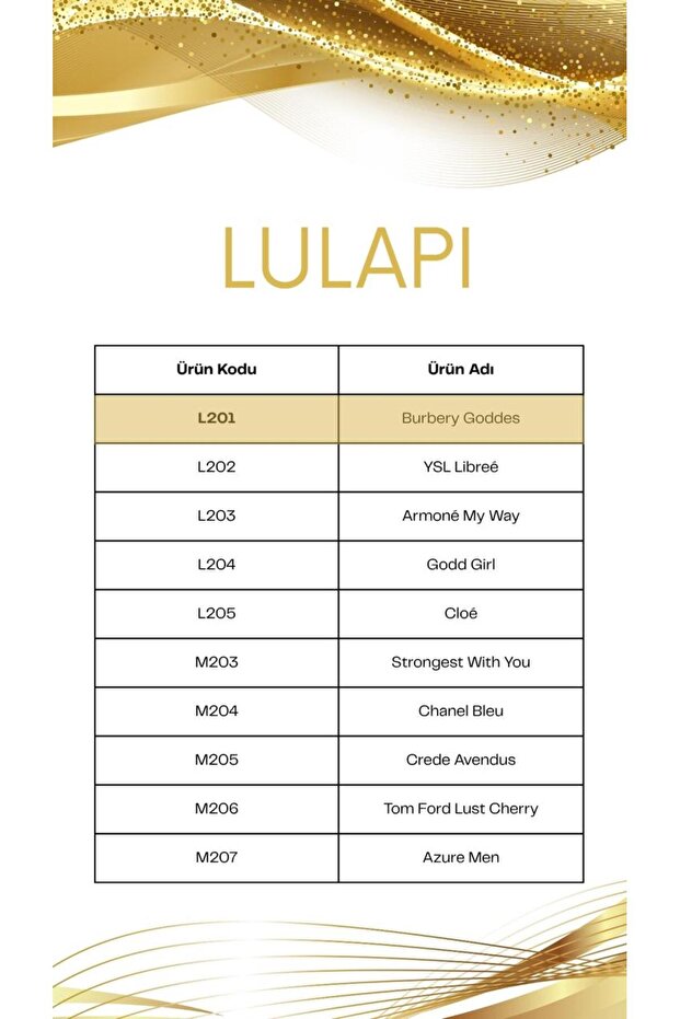 M203 Erkek L201 Kadın 2*50 ML Parfüm - 5