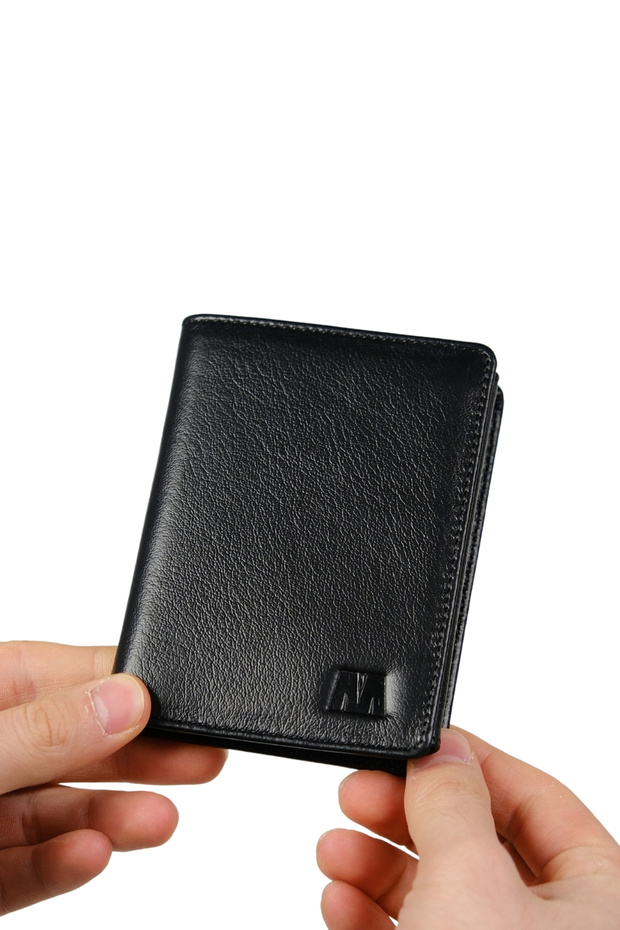 2808 Alex Genuine Leather Wallet Black
