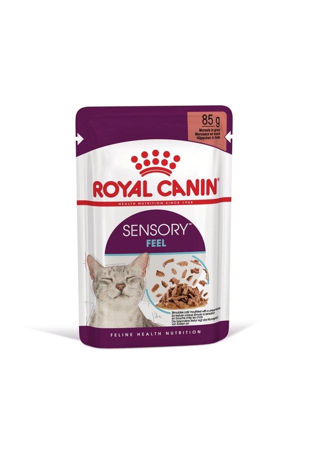 Sensory Feel in Gravy Adult Cat Canned 85 Gr