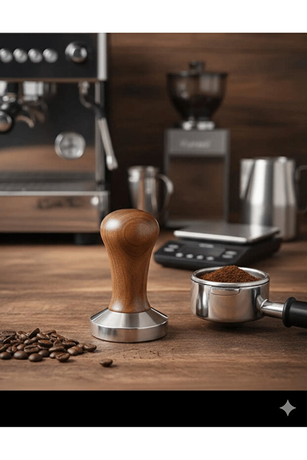 Tamper 51 Mm Ahşap Sap - 1