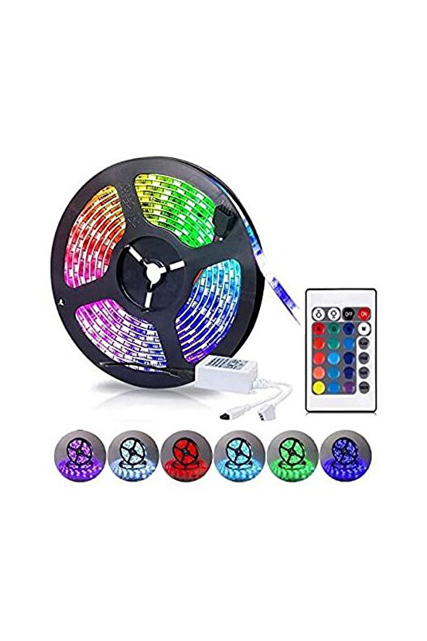 5M LED Strip Light Multicolour - 1
