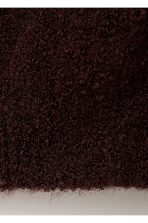 Kadife yaka buklet ceket - 5