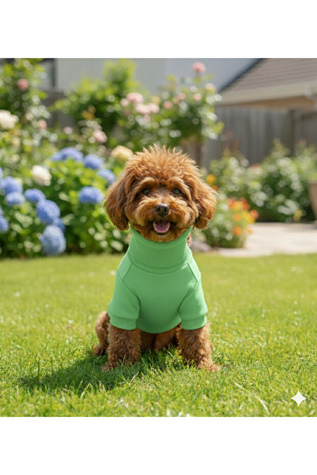 Handmade High-Neck Basic Dog Clothes (for Small and Medium Breeds)