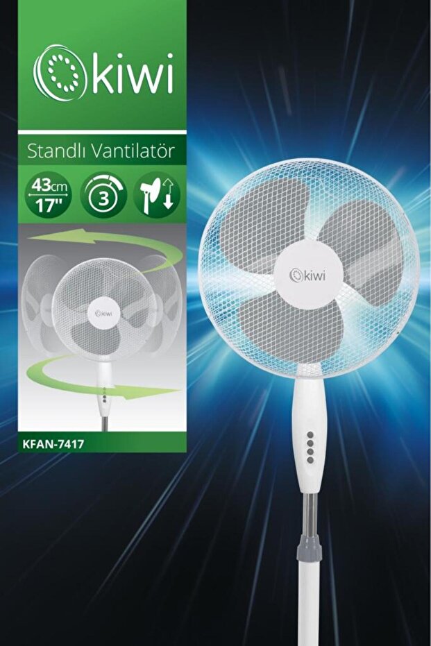 Standlı Vantilatör KFAN-7417 - 3