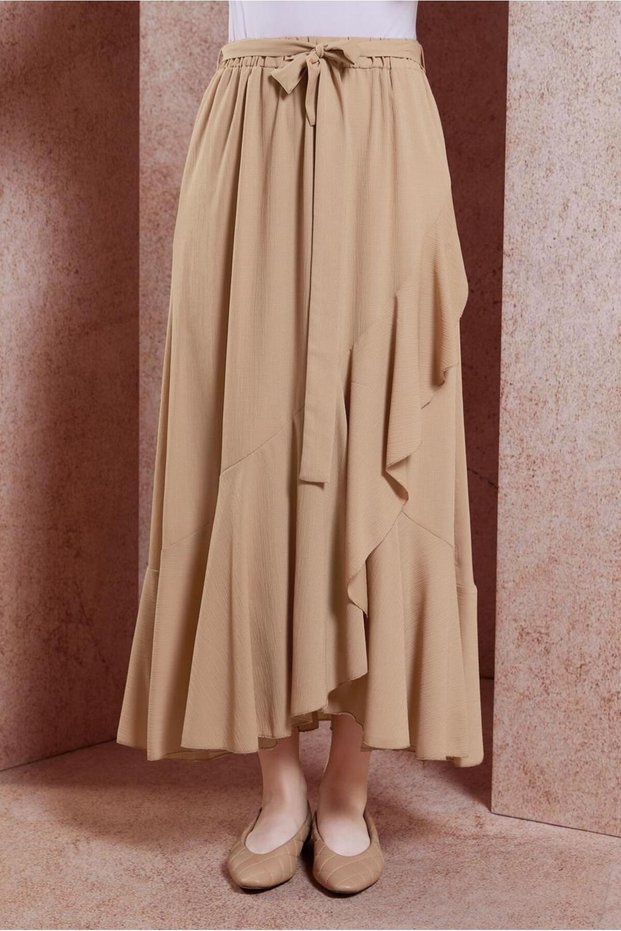 Belted Volanli Skirt 60574