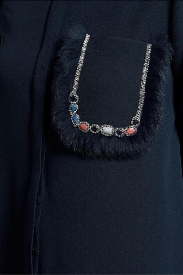 CEP DETAYLI TUNİK 45155 - 5