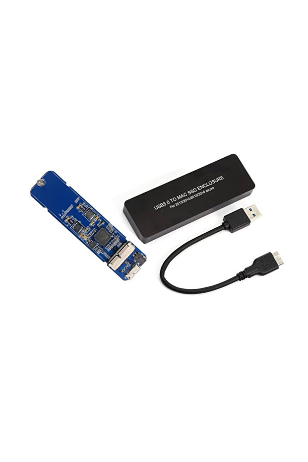 صندوق SSD متوافق مع USB 3.0 2013-2014-2016 لأجهزة ماك بوك - 1