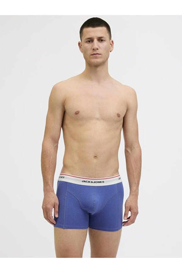 Jack Jones Jackayden Solıd Trunks 3 Pack Sn Boxer 12281999 - 4
