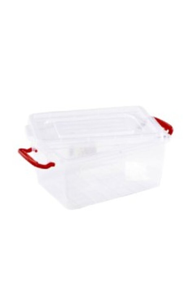 food container, rectangular with handle and lid, 8 liters - 3