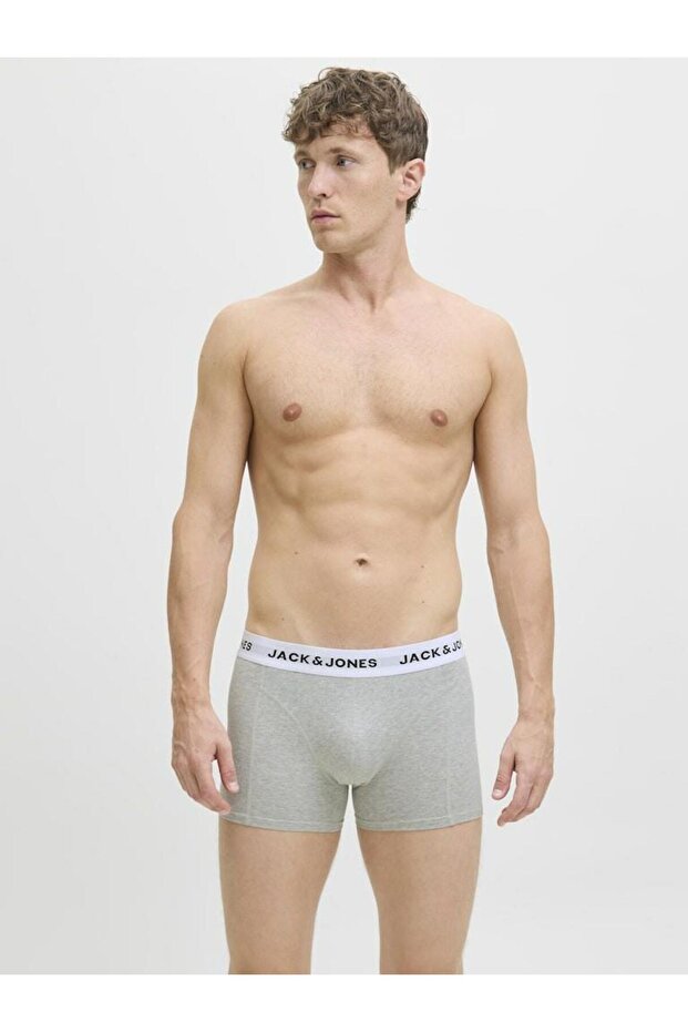Jack Jones Jacjj Solıd Trunks 7 Pack Boxer 12285371 - 6