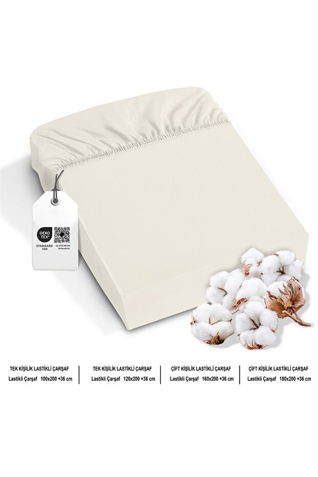 100% Cotton Combed Elastic Sheet - 6