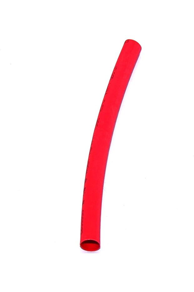 Heat Shrink Sleeve, Heat Shrinkable Tube for Cable Insulation, 1 Meter (10mm, Red)