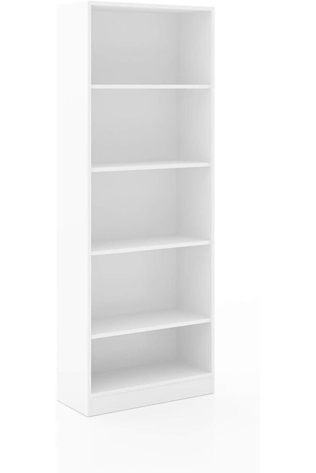 Bookcases bookshelf floor standing display storage shelves 175cm bookcase furniture for home office - 4