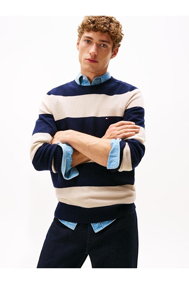 LAMBSWOOL CREW NECK - 1