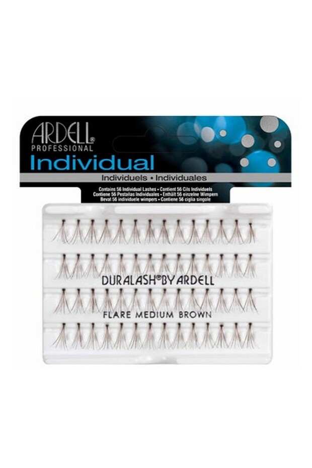 Individual Eyelashes | Medium Brown | Long-Lasting Natural Volume & Curl