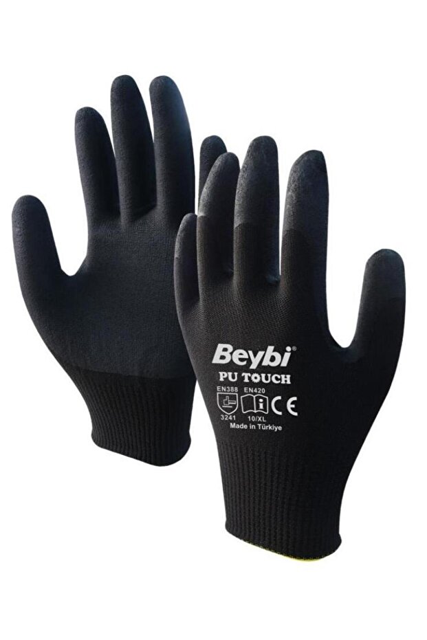 PU TOUCH POLİÜRETAN KAPLI POLYESTER ÖRME ELDİVEN 24'LÜ PAKET - 1