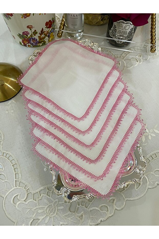 Su yolu pembe peçete - 4