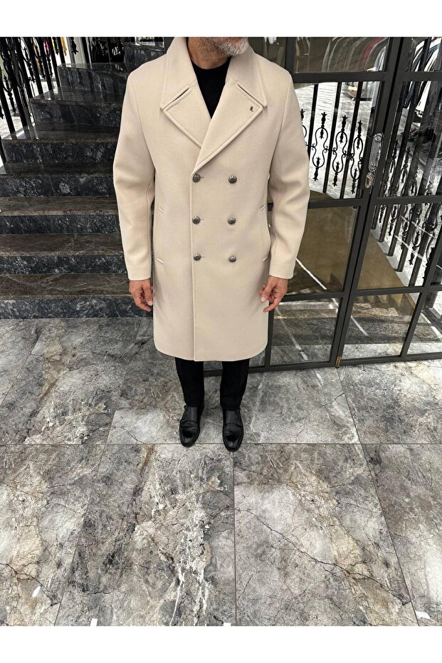 UZUN KRUVAZE OVERSIZE KABAN - 1