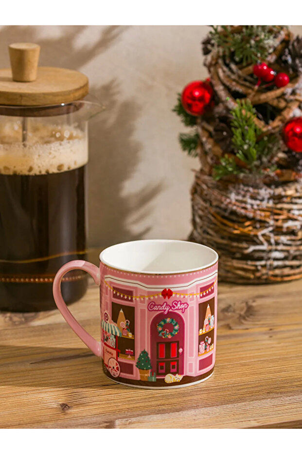 LCW HOME Karışık Baskılı Seramik Kupa - 2