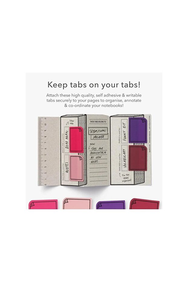 Post It Kitap Ayracı Pembe - 2