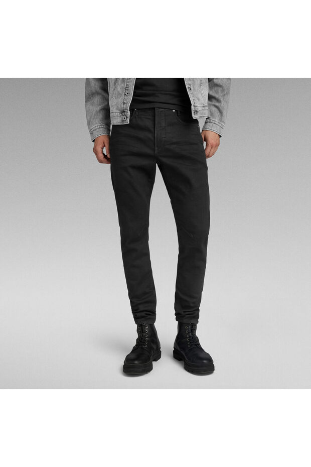 D-Staq 3D SİYAH ERKEK SLIM JEAN PANTOLON - 1