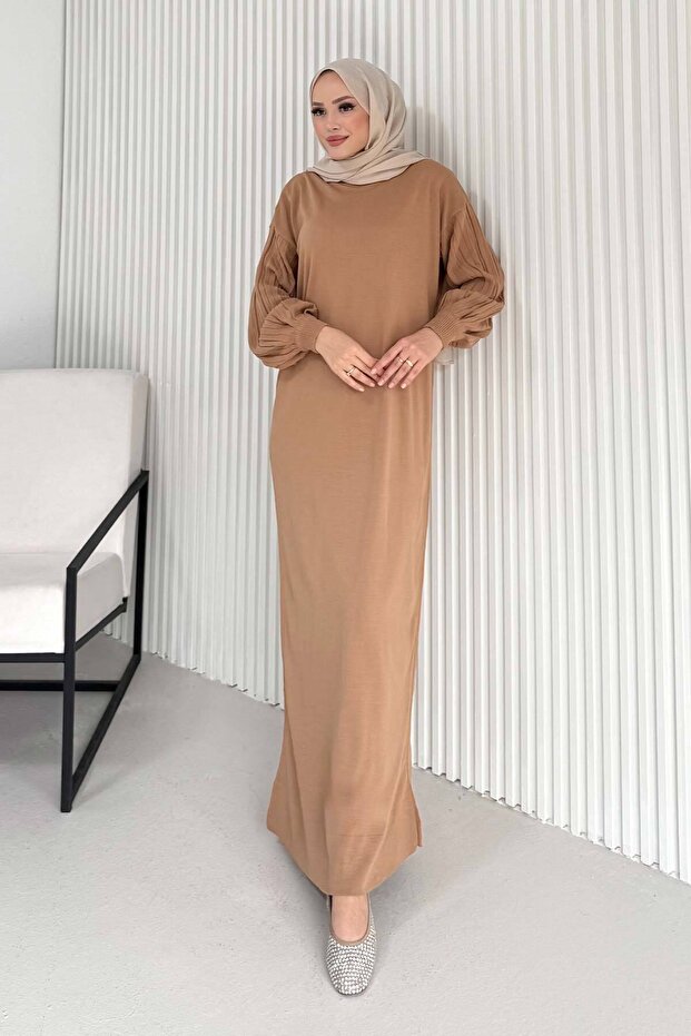 Basic Triko Elbise 70-2421 - 1