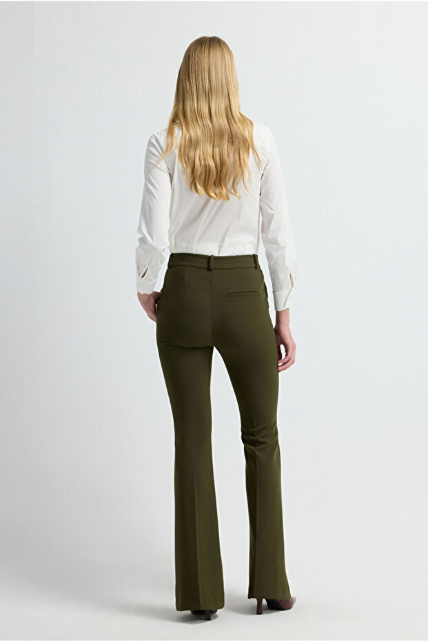 İspanyol Paça Pantolon - 6