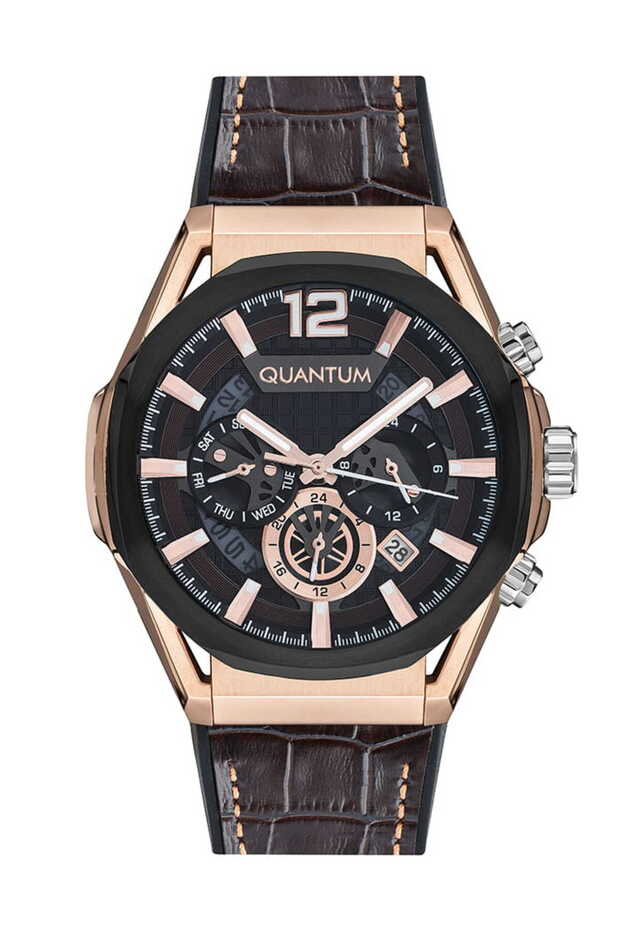 Men's Multi Function Brown Dial Watch - PWG970.852 - 1