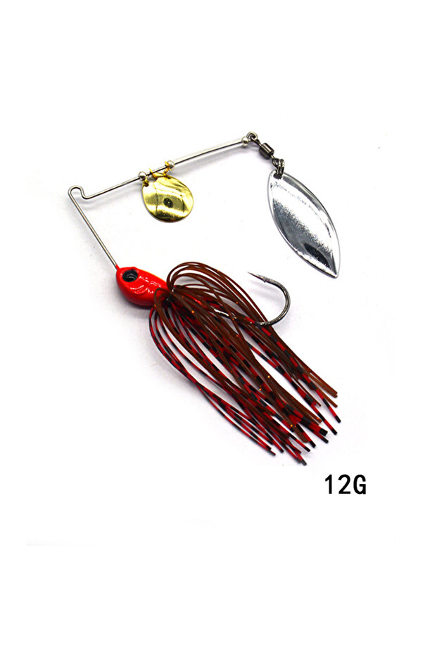 B 1pcs Fishing Lure 12/17g Wobblers Lures Spinners Spoon Bait For Pike Peche Tackle All Artificial .